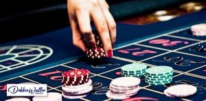 gambling chips on a table to illustrate an article about help for gambling addiction