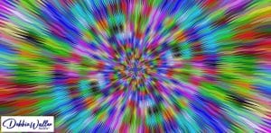 weird hypnotic spiral to illustrate article about hypnosis facts