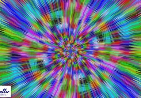 weird hypnotic spiral to illustrate article about hypnosis facts
