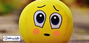 blushing emoji to illustrate an article on hypnosis to stop blushing