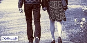 people walking outside to illustrate an article on exercise and mood