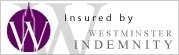 discounted therapy insurance, westminster insurance for therapists logo