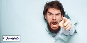 image of angry man to illustrate article about anger management